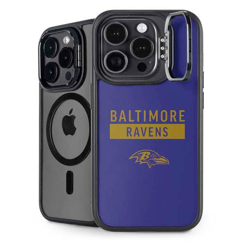 NFL Baltimore Ravens Purple Performance Series iPhone 16 Pro Kickstand Case